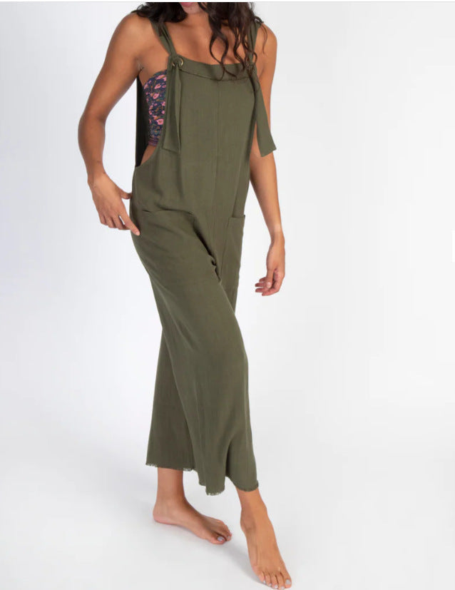 Women's Stylish Casual Long Overalls