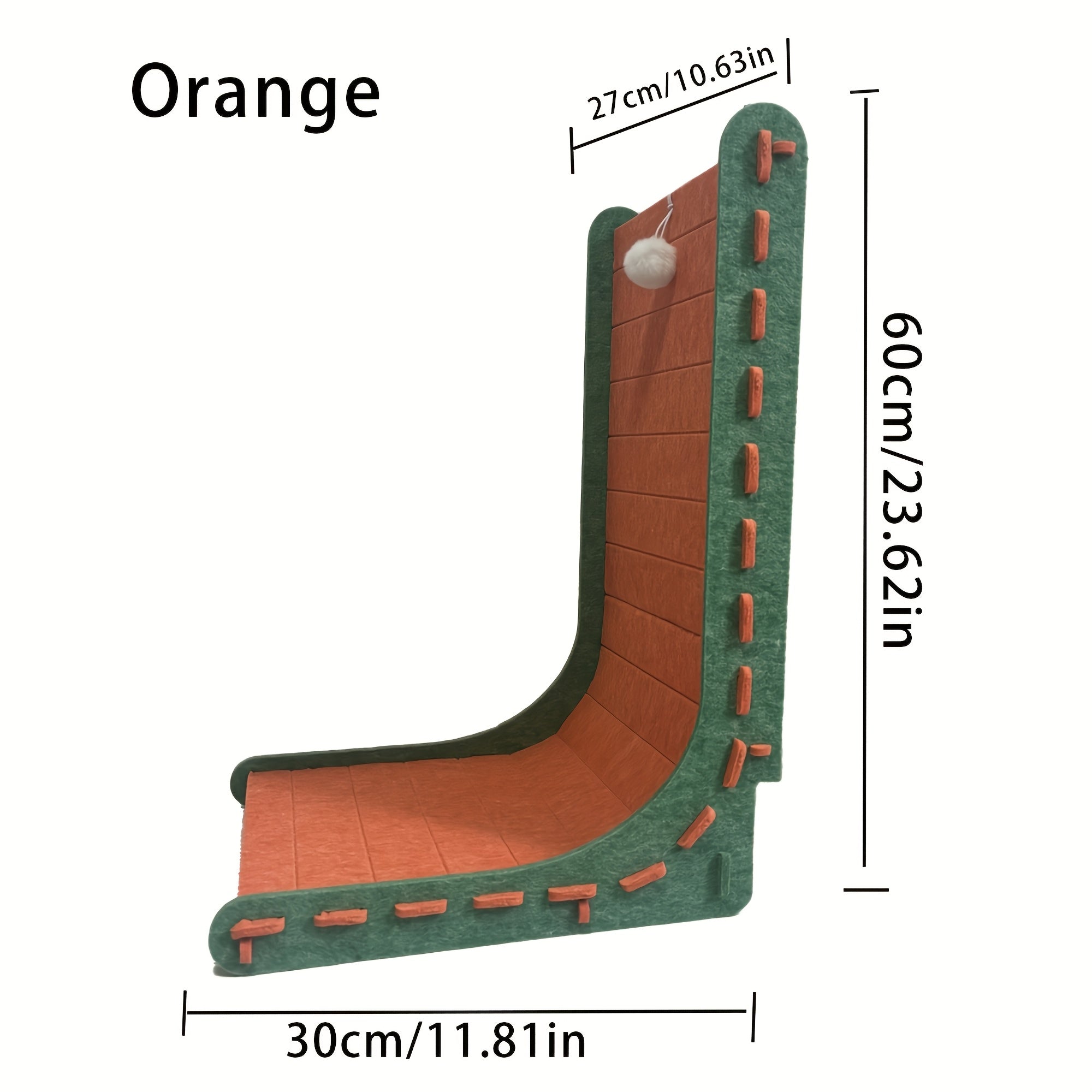 L-shaped Scratching Board & Bed - Heavy-duty Scratching Post With L-shaped Design, Non-slip Base, Scratch-resistant Surface - Space-saving Furniture For, Scratcher For Cats