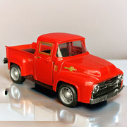 Vintage alloy metal pickup truck ornament for home or office decor
