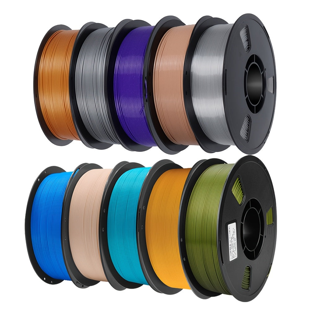 PLA Filament 1.75 mm – 1 kg Spool – High‑Purity Plastic for FFF/FDM 3D Printing – Suitable for Hobbyists and Schools