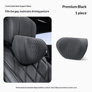 Comfortable Car Headrest with Lumbar Support