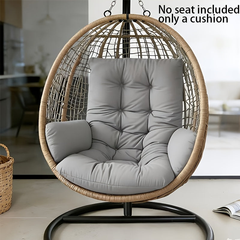 Comfortable Swing Chair Cushion with Armrests – Indoor/Outdoor Soft Padding