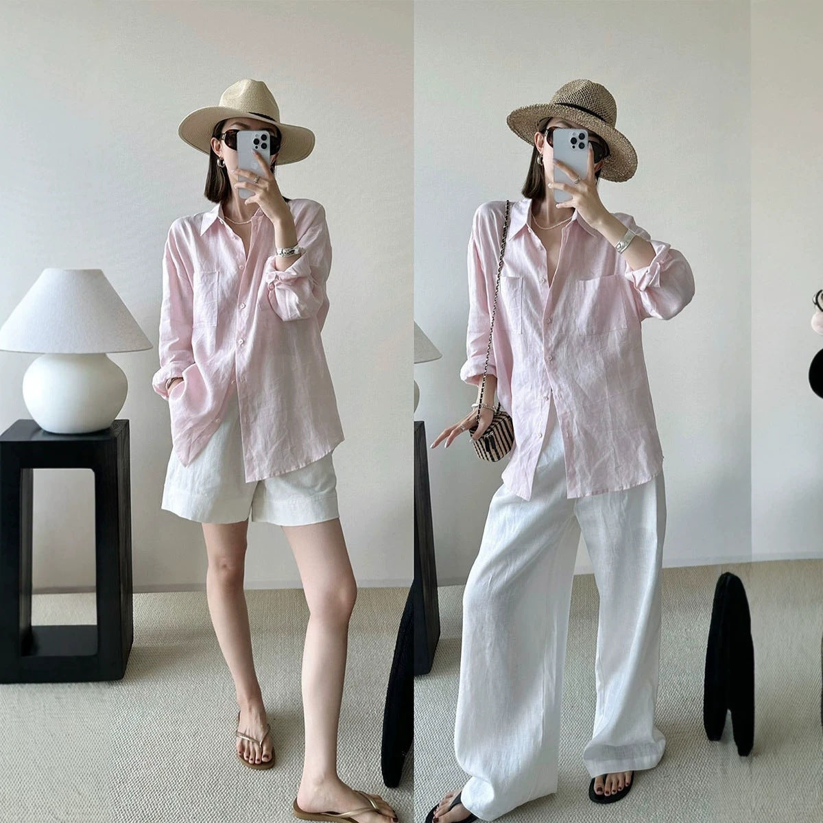 Womens Sun-Protective Shirt Cardigan Breathable French-Style Top