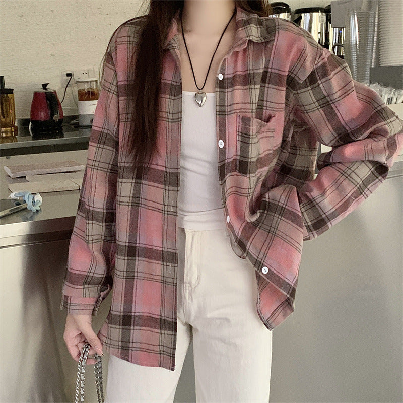 Idle Style All-match Lantern Long Sleeve Shirt Coat