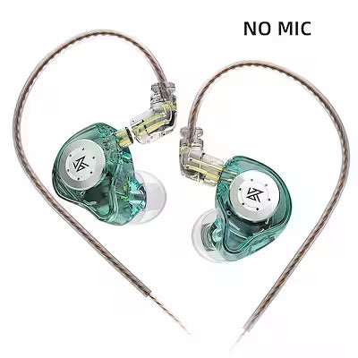 Wired in-ear earbuds with 10mm dynamic driver for HIFI bass and noise cancelling