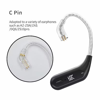 Wireless bluetooth earphones with ear hook and charging case
