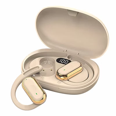 IPX7 waterproof wireless Bluetooth earphones with active noise cancelling