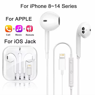 Wired in-ear earbuds with 3.5mm and USB-C compatibility for universal devices