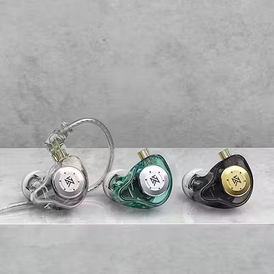10mm Dual Magnetic Dynamic IEM HiFi Earphones with Detachable 5N OFC Cable