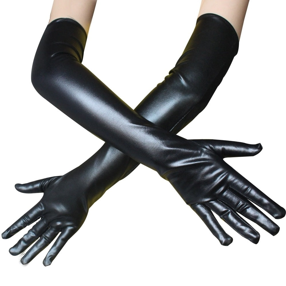 Sexy Leather Gloves