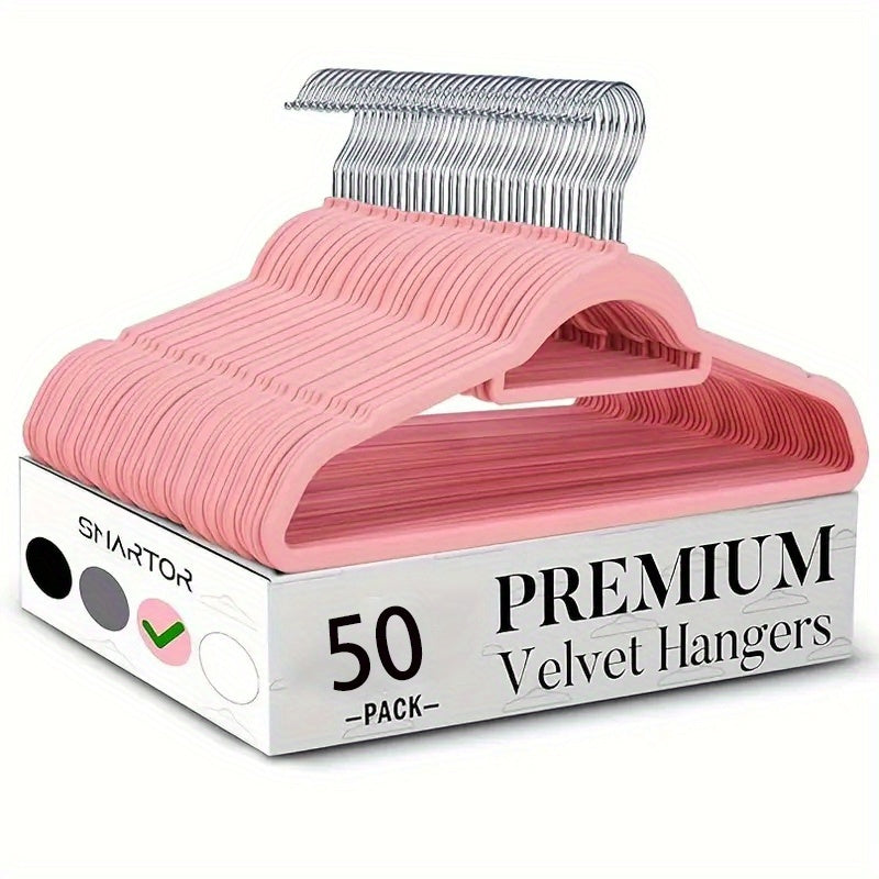 20/50 Count Premium Velvet-Grip Hangers