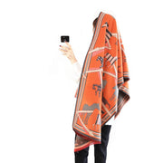 Cozy Winter Scarf for Women - Warm Cashmere Blend