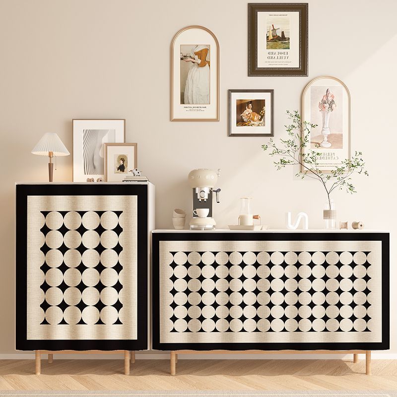 Punch-free Cabinet Shade Curtain Kitchen Door Curtain