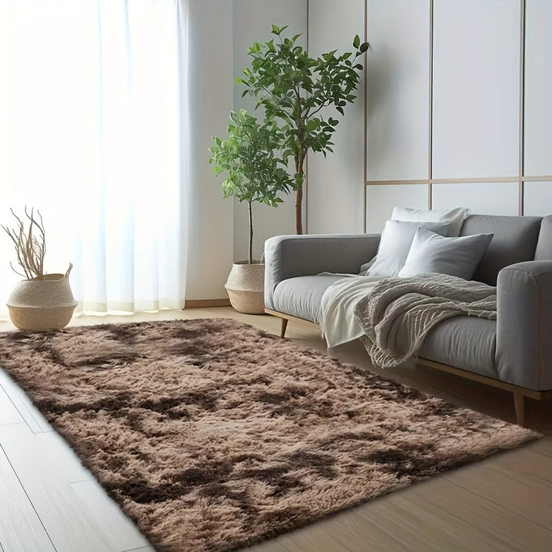 Soft Plush Drum-Shaped Carpet