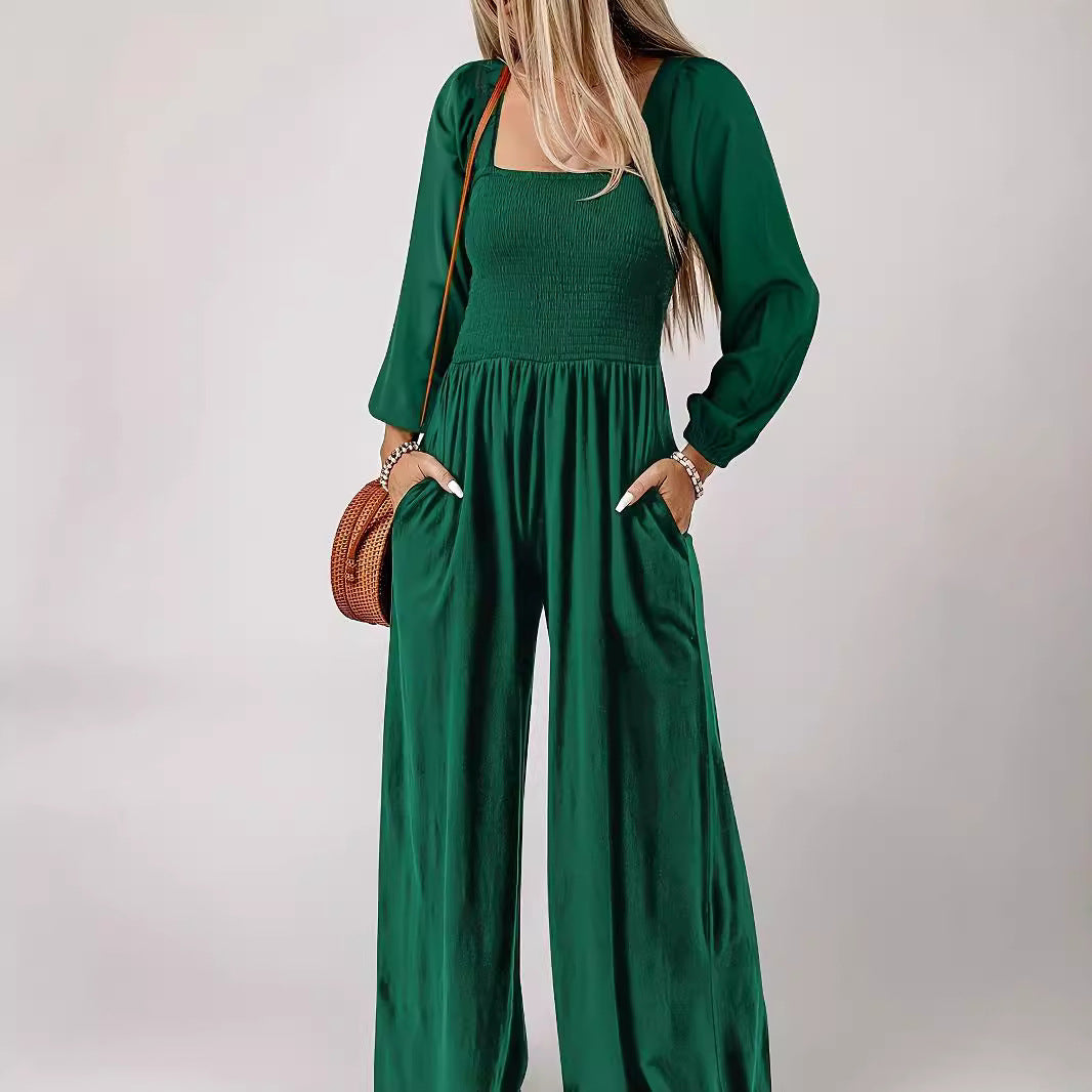 Women's Plus Size Wide Leg Commuter Trousers