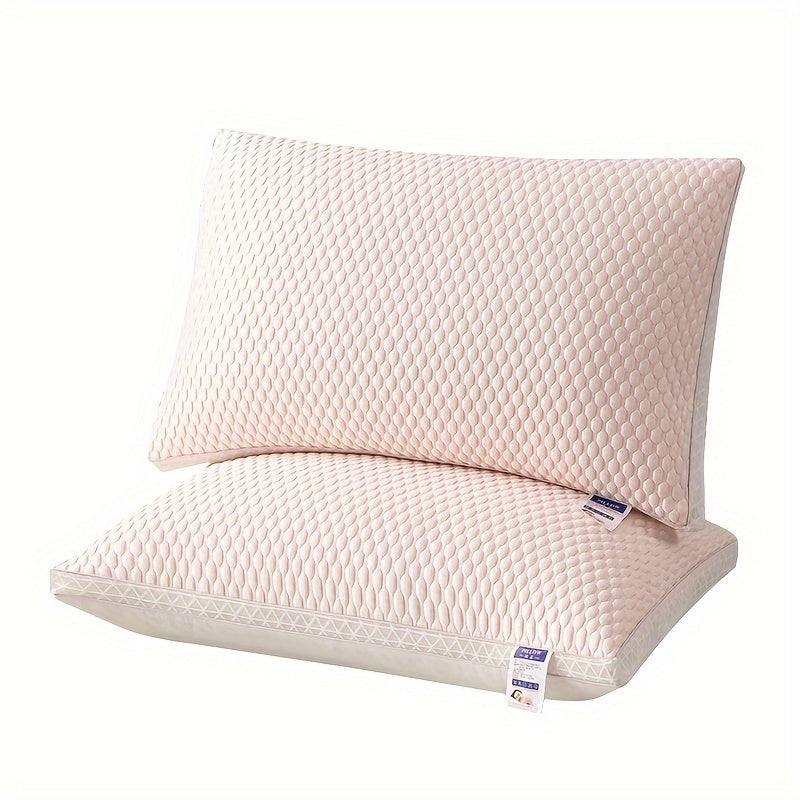 Set of 2 Cooling Sleep Pillows for Neck Support