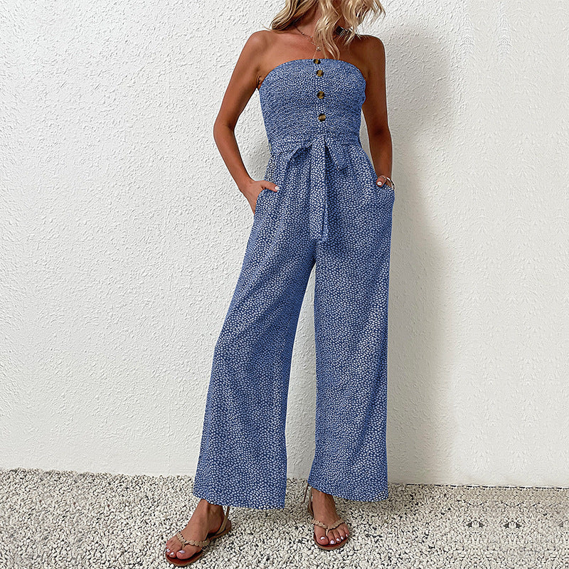 Fashion European And American Women's Jumpsuit