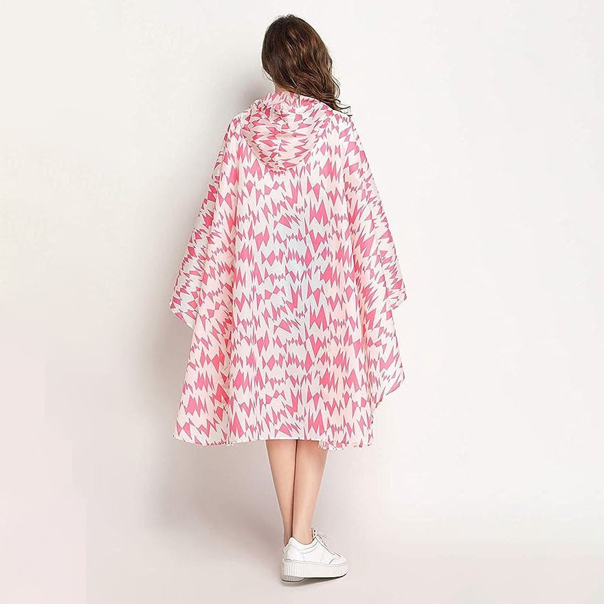 Waterproof Windbreaker Rain Poncho for Cycling & Hiking