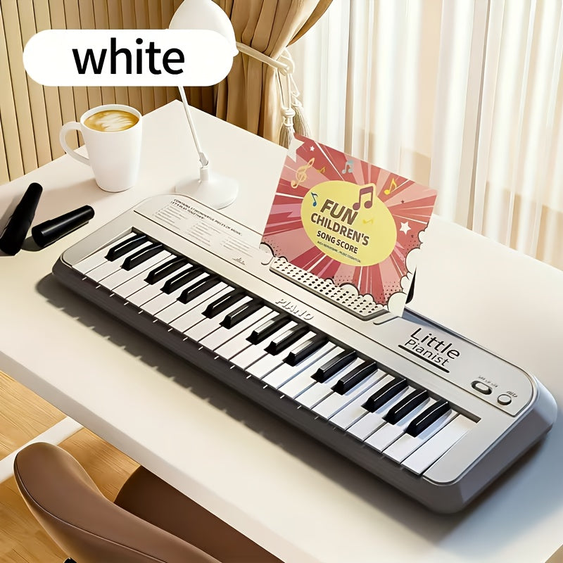 37-Key Children's Piano Keyboard Toy with Lightweight Design