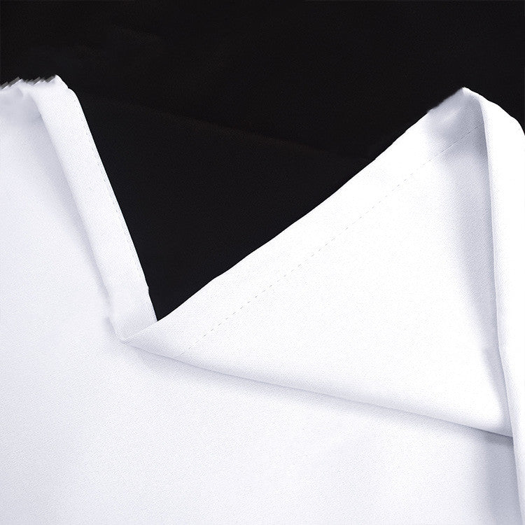 Full Blackout Hot Sale Curtain with Black Lining on the Back