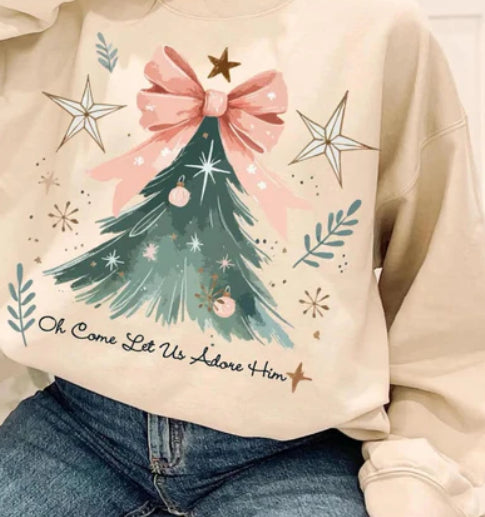 Women's 3D Christmas Round Neck Casual Holiday Sweater