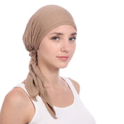 Comfortable Solid Color Cotton Cap for Women