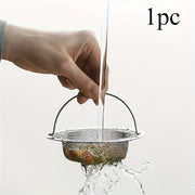 Stainless Steel Sink Filter with Handle, 201 Grade