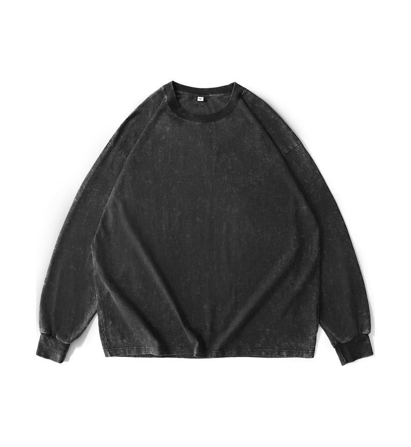 Retro Men's Long-Sleeve Casual Pullover Sweater