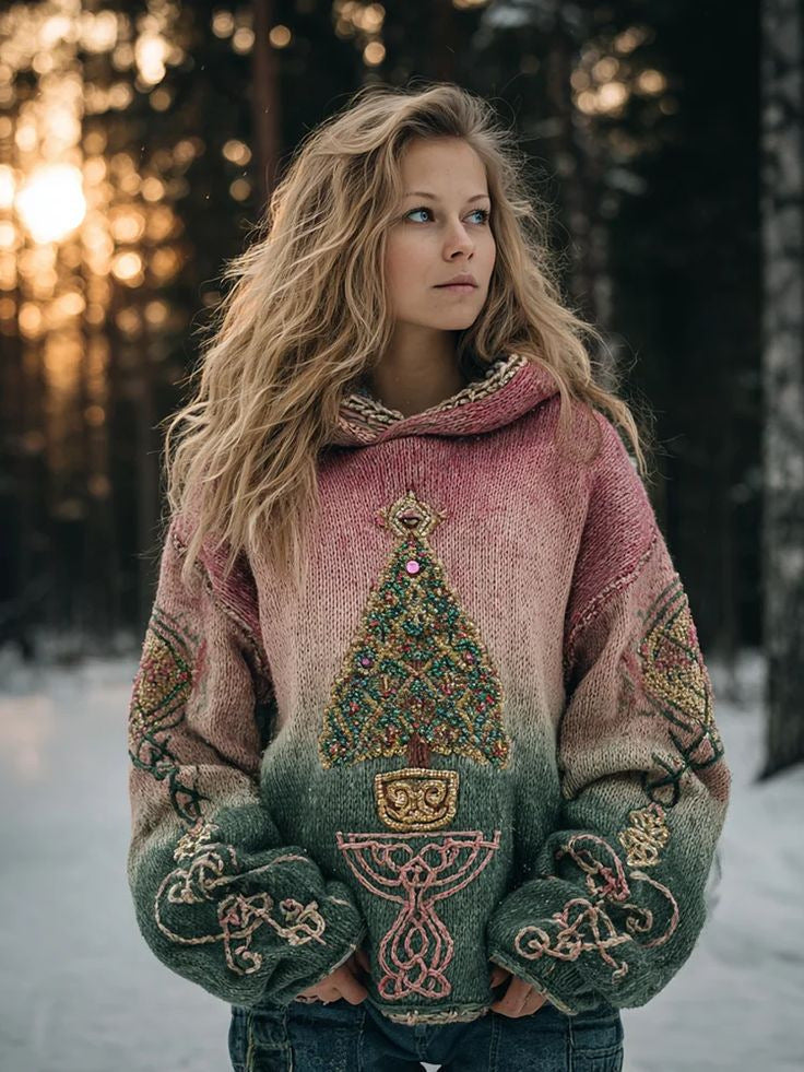 Womens Retro Hoodie with a Personalized Print