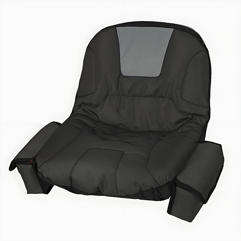 Durable 600D Oxford Cloth Lawn Mower Seat Cover – Easy Install, Fits Riding Mowers