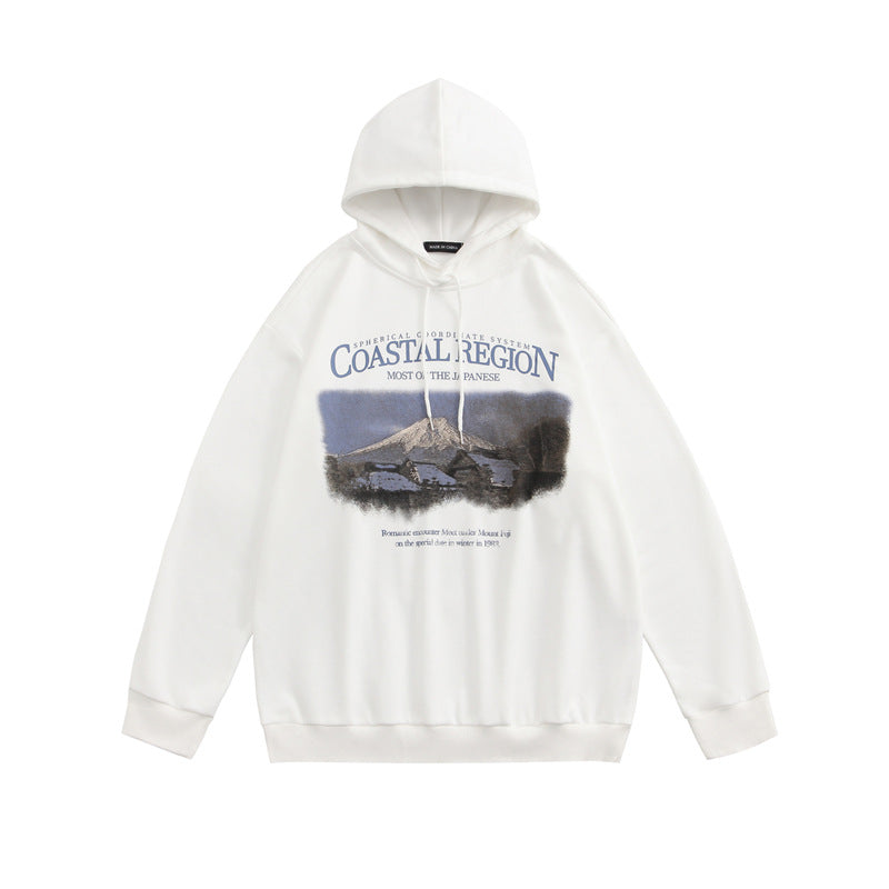 Trendy Loose Casual Couple Hoodie Sweatshirt