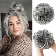 Silk Hair Tie for Natural Curls and Voluminous Bun Styles