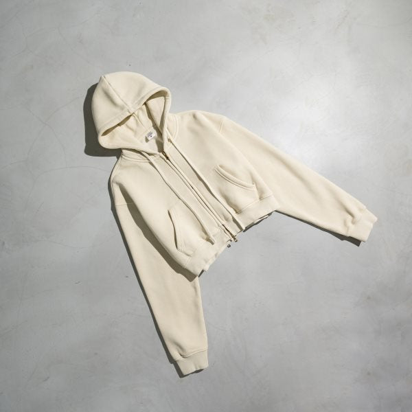 Retro Color Block Zip Hooded Sweater
