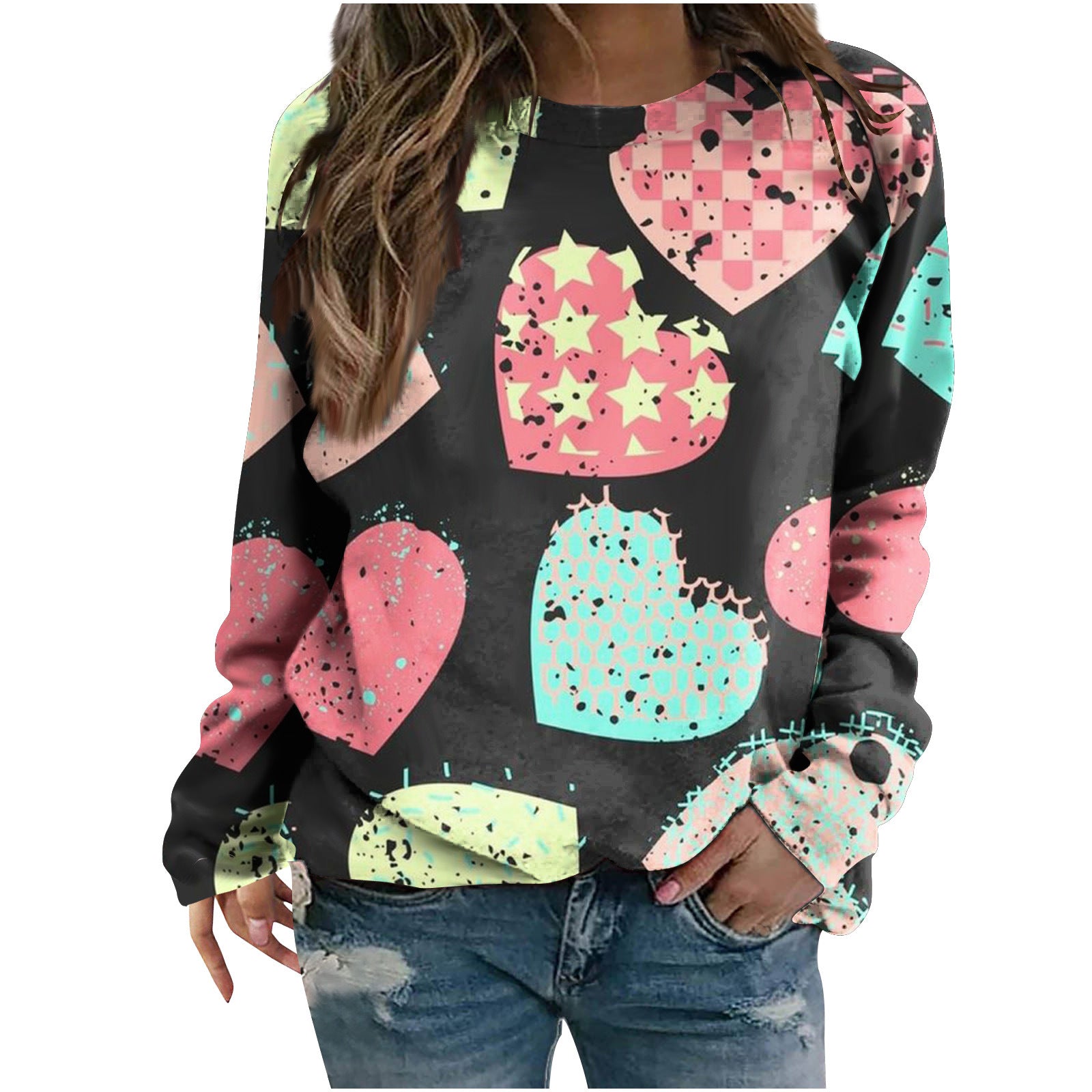 Cozy Japanese Round Neck Women's Sweater