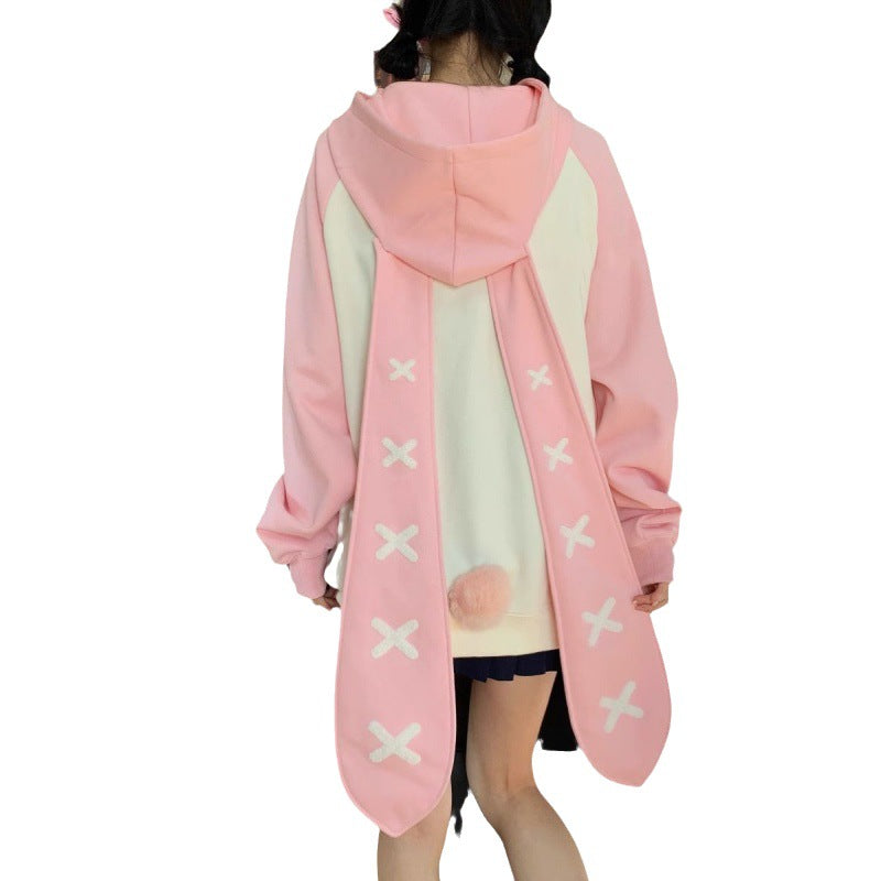 Cute Casual Loose Hooded Autumn & Winter Sweater for Women
