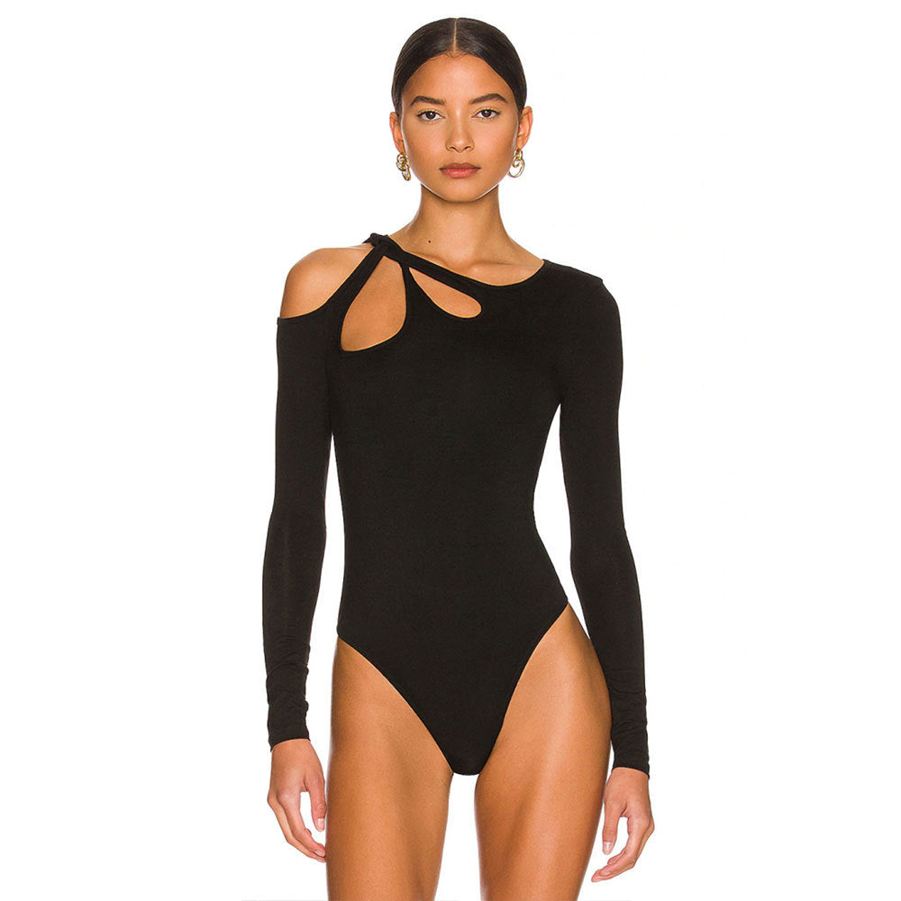 Chic High-Waisted Commuter Jumpsuit for Slimming Fit