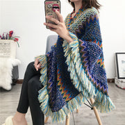 Chic Tassel Scarf Coat