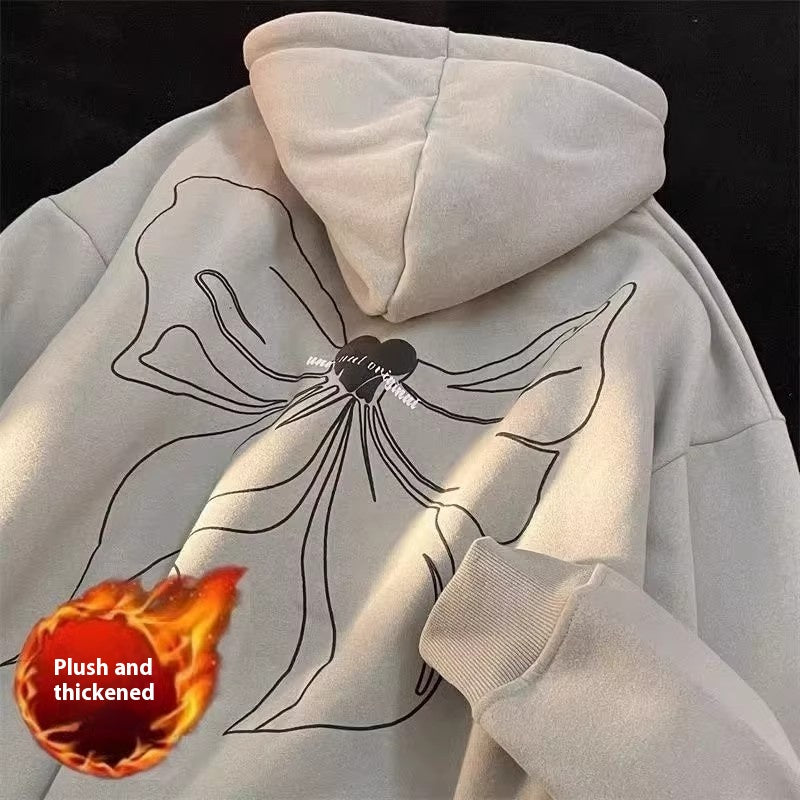 Sweet Cool Fleece-Lined Zipper Jacket