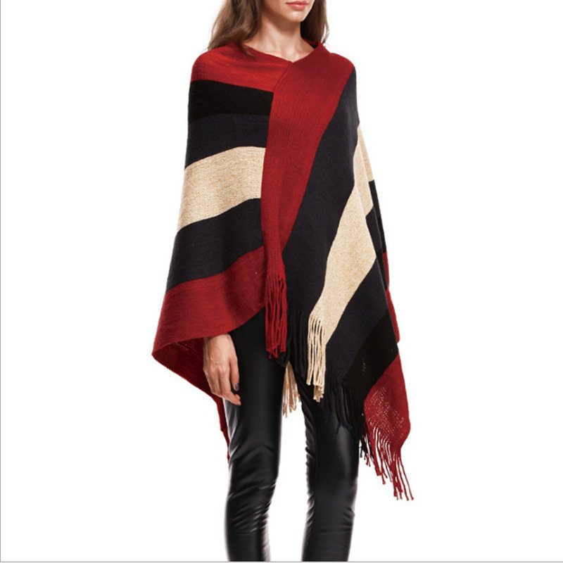 Cozy Tassel Cloak Sweater