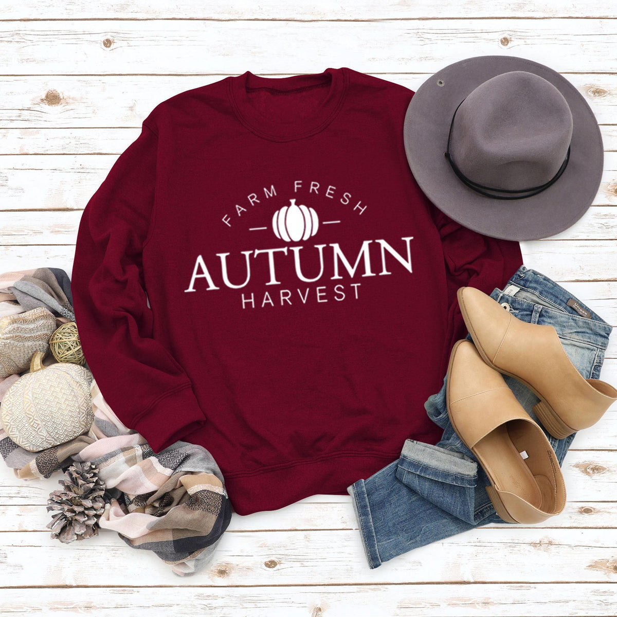 Chic Letter Print Oversized Long Sleeve Sweatshirt