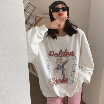 Slim Fit Slimming Pullover Round Neck Long Sleeve