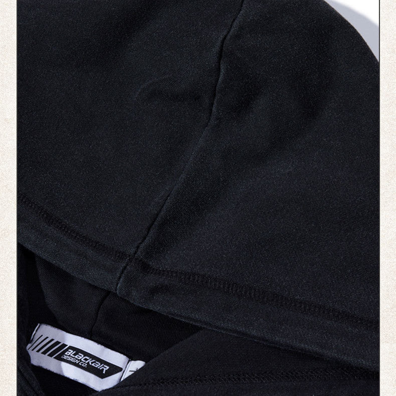 Men's Flame Streetwear Pullover Sweater