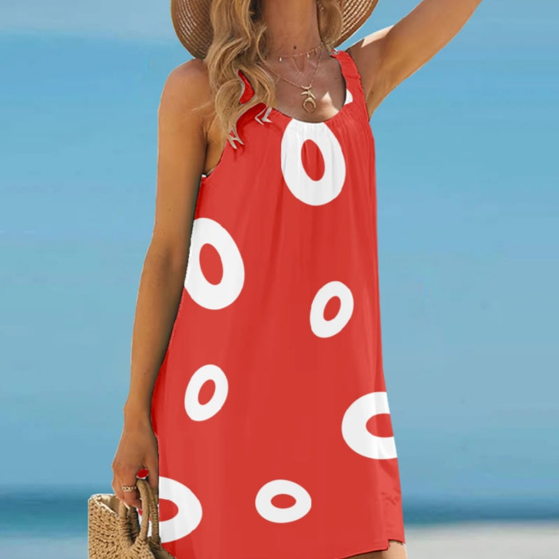 Elegant Womens Strap Casual Long Dress