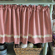 Tanabe Fabric Kitchen and Bathroom Curtains in Time Lattice Curtains