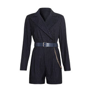 Slim Striped Jumpsuit