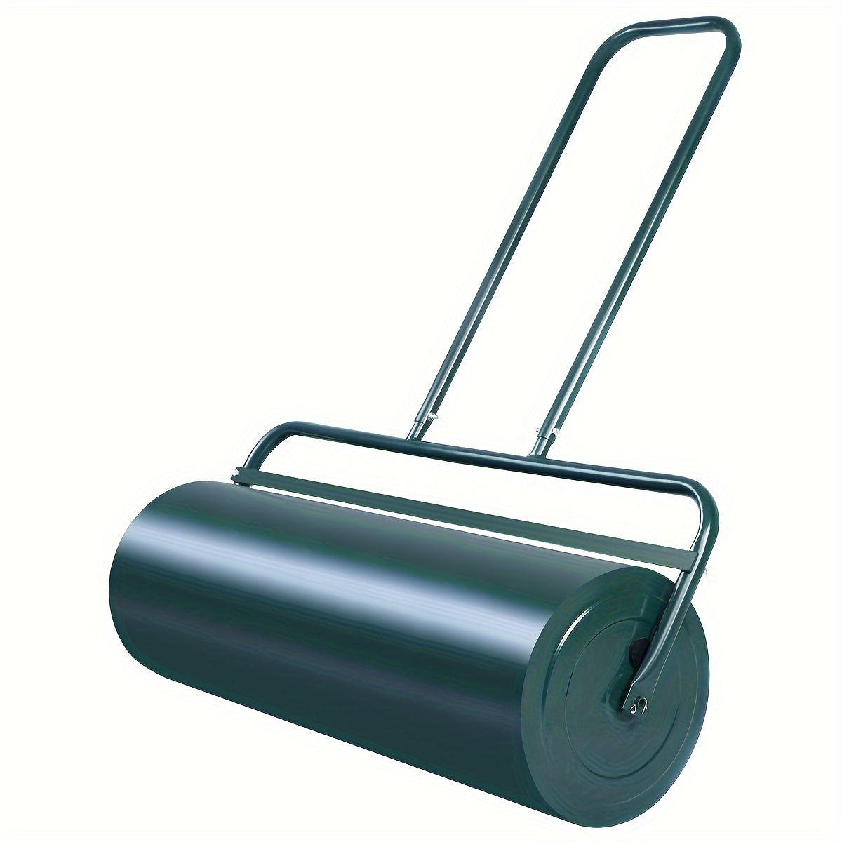13‑Gallon Heavy‑Duty Steel Lawn Roller, Push/Pull Sod Roller, 24×13 in, Green