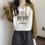 Women's Casual Loose Hooded Sweatshirt