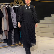 Women's Loose and Stylish Long Sleeves Dress