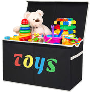 120 L Collapsible Extra‑Large Storage Box with Lid – Sturdy Organizer for Kids’ Rooms, Living Areas and Nurseries