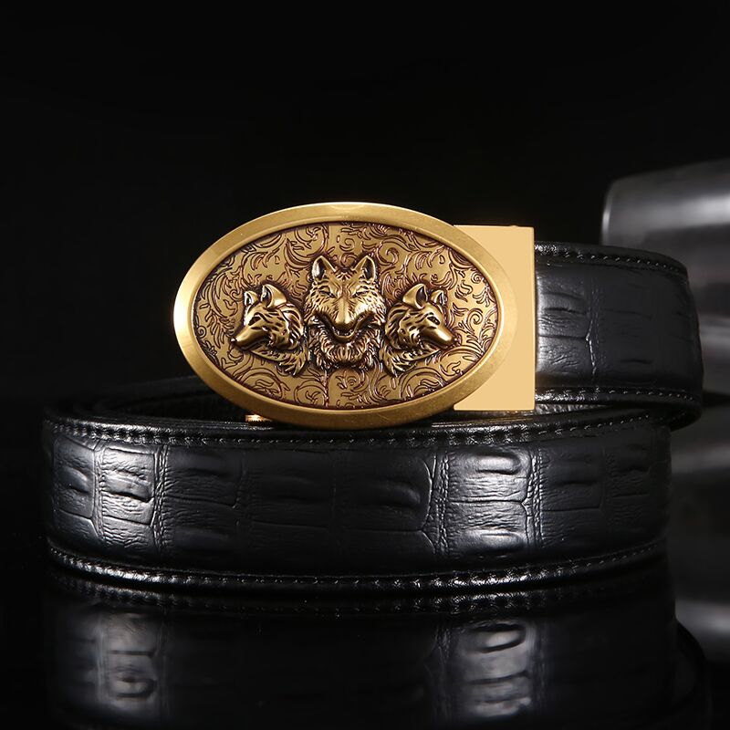 Classic Leather Card Slot Belt - Secure Your Cards, Wallet & Phone